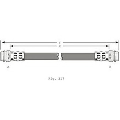 Photo Brake Hose GIRLING 9001341