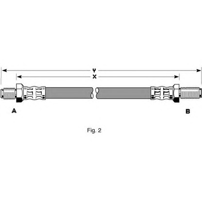 Photo Brake Hose GIRLING 9003175