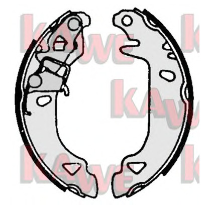 Photo Brake Shoe Set KAWE 07070