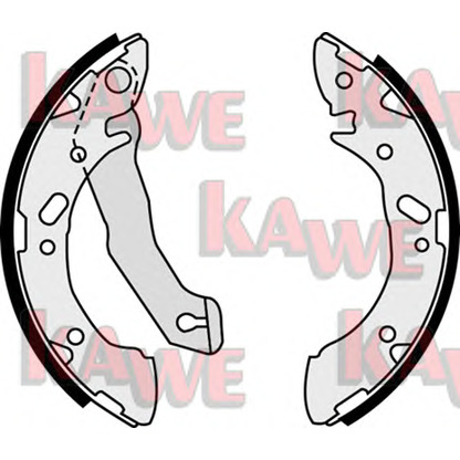 Photo Brake Shoe Set KAWE 07870