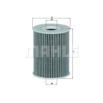 Photo Oil Filter MAHLE OX3553D