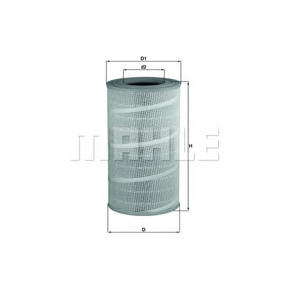 Photo Air Filter MAHLE LX712