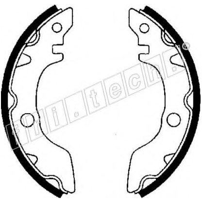 Photo Brake Pad Set, disc brake fri.tech. 1110323