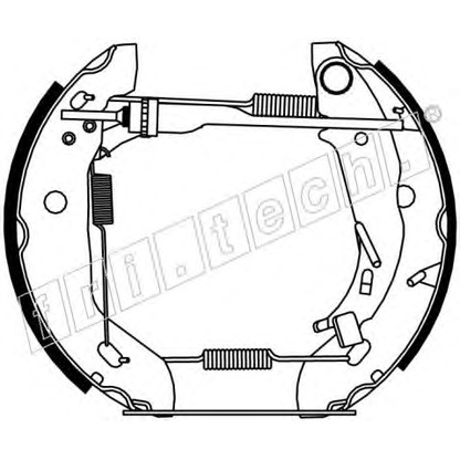 Foto Juego de zapatas de frenos fri.tech. 16210