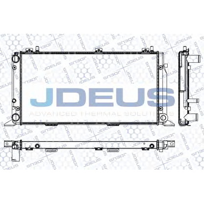 Foto Radiatore, Raffreddamento motore JDEUS RA0010021