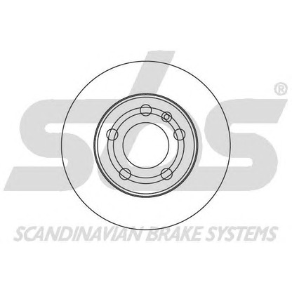 Photo Disque de frein sbs 18152047101
