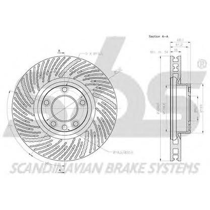 Photo Brake Disc sbs 18152047151