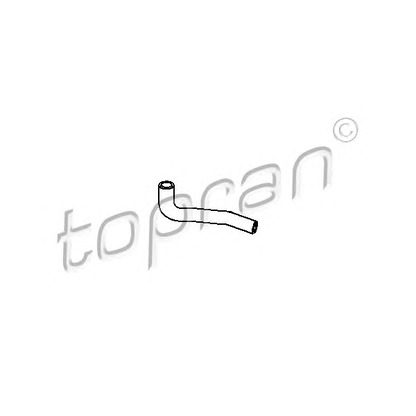 Zdjęcie Przewód elastyczny chłodnicy TOPRAN 108805