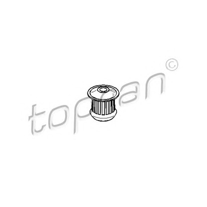 Photo Support moteur; Suspension, support d'essieu TOPRAN 104400