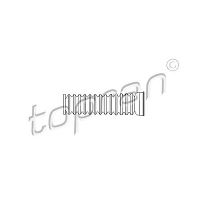 Zdjęcie Zestaw osłon, układ kierowniczy TOPRAN 104154