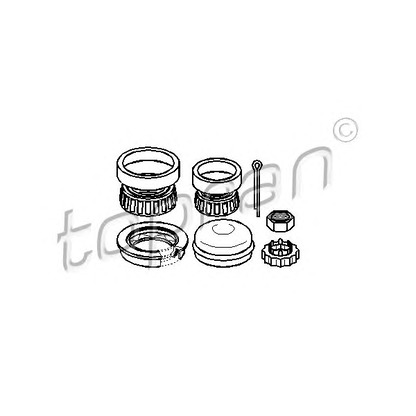 Photo Wheel Bearing Kit TOPRAN 102832