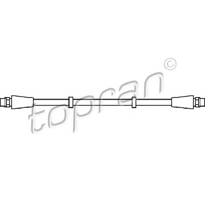 Photo Brake Hose TOPRAN 110399