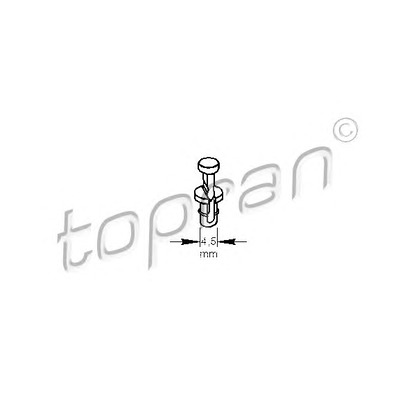 Photo Rivet à expansion TOPRAN 104354