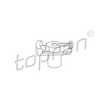 Photo Rotor, distributor TOPRAN 100708