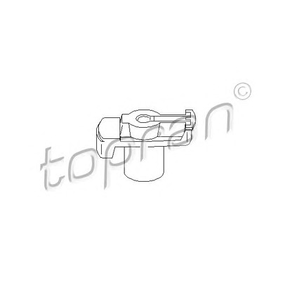 Photo Rotor, distributor TOPRAN 101018