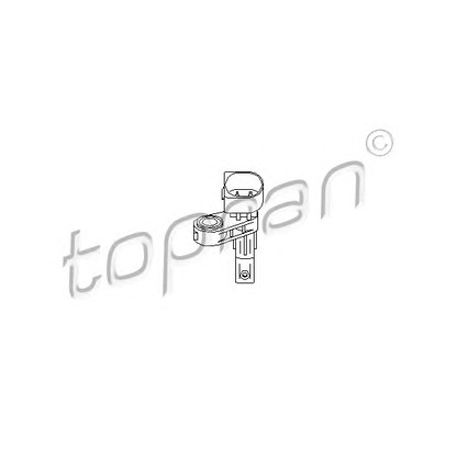 Photo Sensor, wheel speed TOPRAN 110604