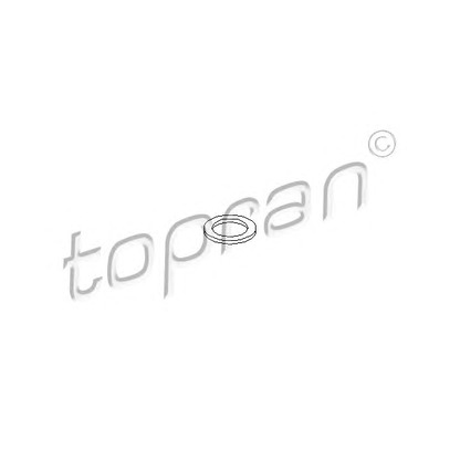 Фото Уплотнительное кольцо, резьбовая пр; Уплотнительное кольцо TOPRAN 104474