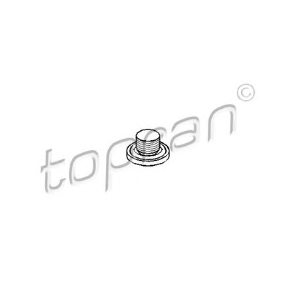 Photo Oil Drain Plug, oil pan TOPRAN 205110
