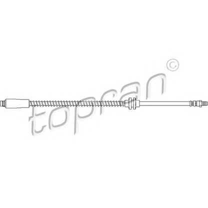 Foto Tubo flexible de frenos TOPRAN 720931