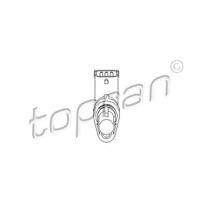 Photo Sensor, ignition pulse; Sensor, camshaft position TOPRAN 207847