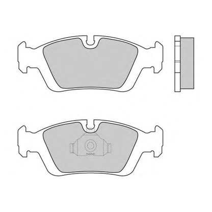 Zdjęcie Zestaw klocków hamulcowych, hamulce tarczowe E.T.F. 120432