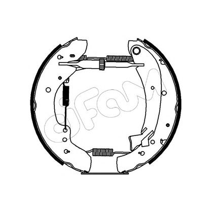 Фото Комплект тормозных колодок CIFAM 151073