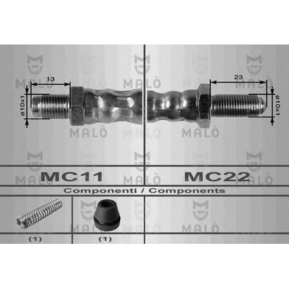 Photo Brake Hose MALÒ 8587