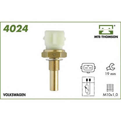Photo Sensor, coolant temperature MTE-THOMSON 4024