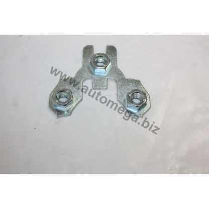 Photo Securing Plate, ball joint AUTOMEGA 304070175191