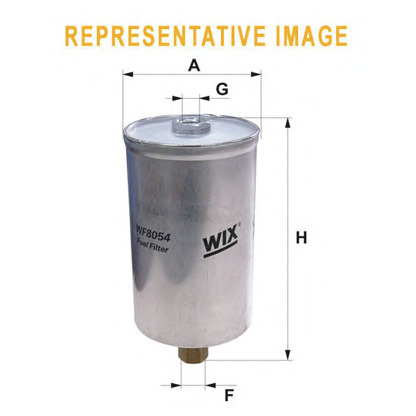Foto Filtro combustible WIX FILTERS WF8027