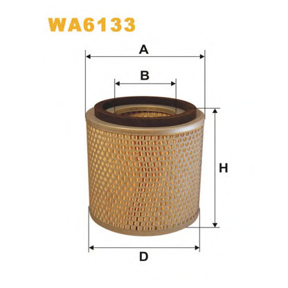 Photo Air Filter WIX FILTERS WA6133