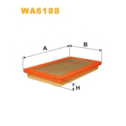 Photo Filtre à air WIX FILTERS WA6188