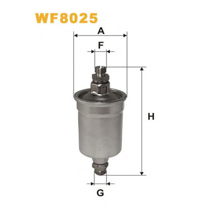 Foto Kraftstofffilter WIX FILTERS WF8025