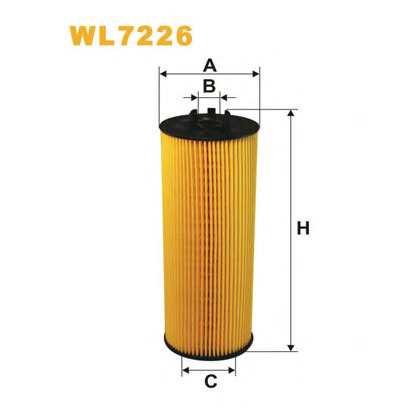 Photo Oil Filter WIX FILTERS WL7226