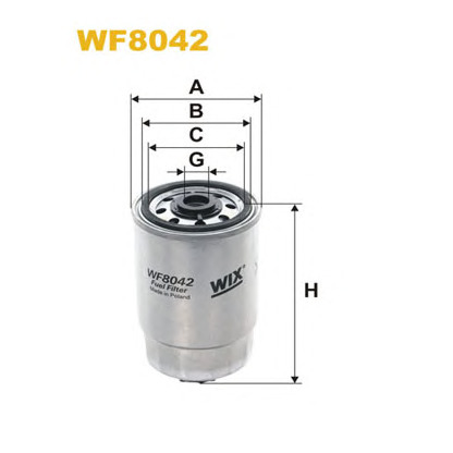 Photo Fuel filter WIX FILTERS WF8042