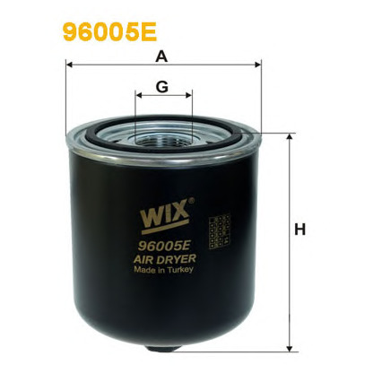 Photo Air Dryer Cartridge, compressed-air system WIX FILTERS 96005E