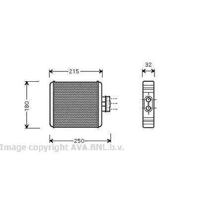 Foto Radiador de calefacción PRASCO VW6196