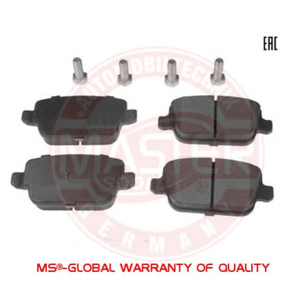 Photo Brake Pad Set, disc brake MASTER-SPORT 13046027232NSETMS