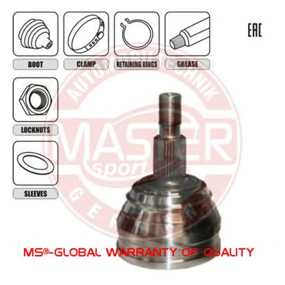 Photo Joint Kit, drive shaft MASTER-SPORT 302963SETMS