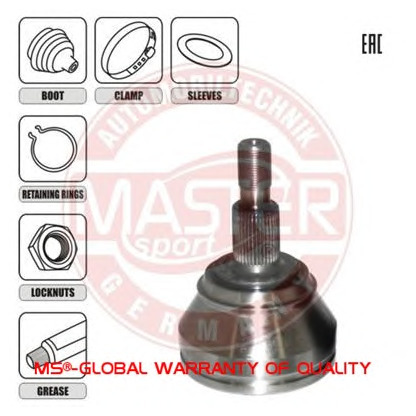 Photo Jeu de joints, arbre de transmission MASTER-SPORT 303551SETMS