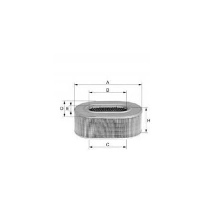 Фото Воздушный фильтр UNIFLUX FILTERS XA340