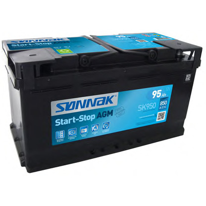 Photo Batterie de démarrage; Batterie de démarrage SONNAK SK950