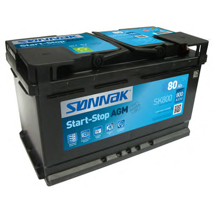 Photo Batterie de démarrage; Batterie de démarrage SONNAK SK800