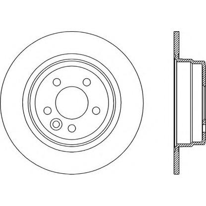 Foto Disco  freno OPEN PARTS BDR189410