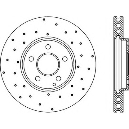 Zdjęcie Tarcza hamulcowa OPEN PARTS BDRS226725