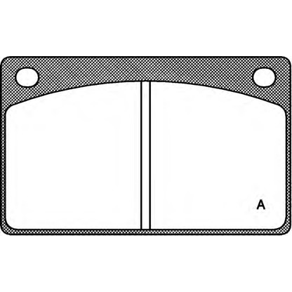 Foto Bremsbelagsatz, Scheibenbremse OPEN PARTS BPA004200