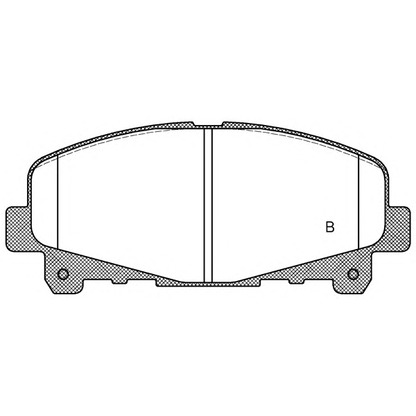 Foto Kit pastiglie freno, Freno a disco OPEN PARTS BPA139002