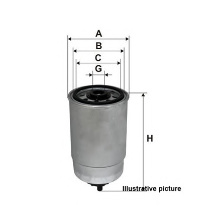 Photo Fuel filter OPEN PARTS EFF500320