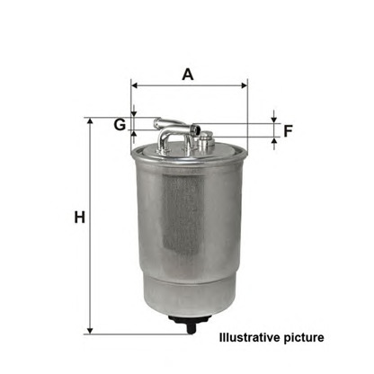 Photo Fuel filter OPEN PARTS EFF505120