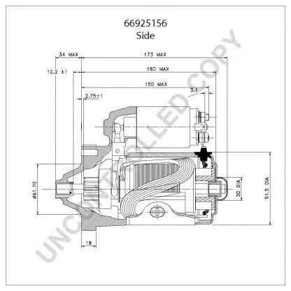 Foto Motor de arranque PRESTOLITE ELECTRIC 66925156